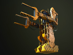 P-5000 Powered Work Loader 3Dモデル