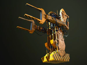 P-5000 Powered Work Loader 3D Model