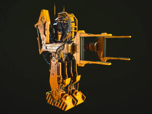 P-5000 Powered Work Loader 3D Model