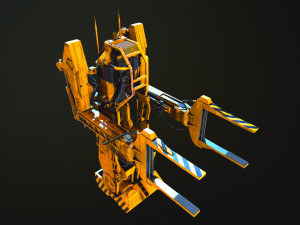P-5000 Powered Work Loader 3Dモデル