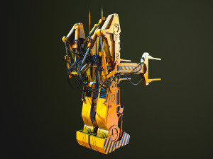 P-5000 Powered Work Loader 3Dモデル