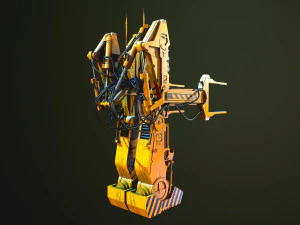 P-5000 Powered Work Loader 3D Model