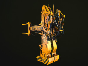 P-5000 Powered Work Loader 3Dモデル
