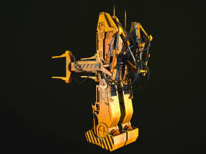 P-5000 Powered Work Loader 3D Model