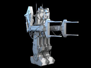 P-5000 Powered Work Loader 3D Model