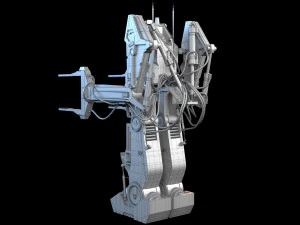 P-5000 Powered Work Loader 3D Model