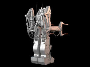 P-5000 Powered Work Loader 3D Model