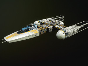 Y-wing Starfighter Star Wars 3D-Modell