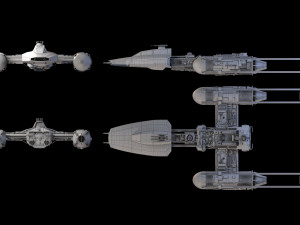 Y ウイング ヘビーボンバー プロトタイプ Y WING HEAVY BOMBER