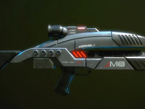 M-8 Vengador MassEffect Modelo 3D