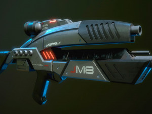 M-8 Avenger MassEffect 3Dモデル