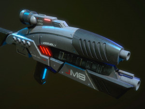 M-8 Avenger MassEffect 3Dモデル