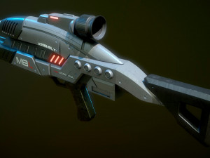 M-8 Avenger MassEffect 3Dモデル