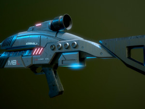 M-8 Avenger MassEffect 3Dモデル