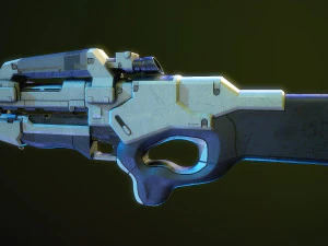 M96 Mattock Mass Effect 3D Model