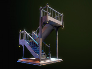 Stairs 3D Model