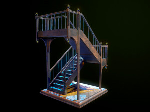 Stairs Model 3D