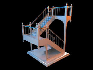 Stairs Model 3D