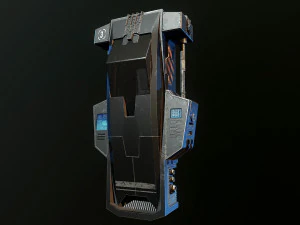 Hypersleep Chamber 3D Model