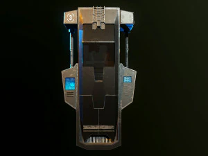 Hypersleep Chamber 3D Model
