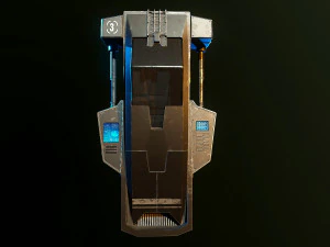 Hypersleep Chamber 3D Model