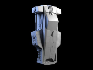 Hypersleep Chamber 3D Model