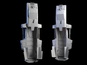 Hypersleep Chamber 3D Model