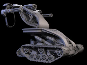 T1 Terminator 3D Model