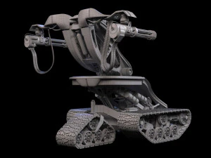 T1 Terminator 3D Model