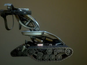 T1 Terminator 3D Model