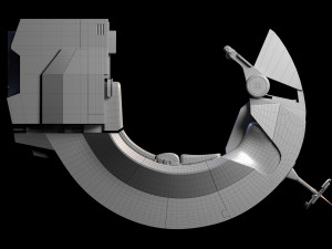 Bloodfin speeder Star Wars Model 3D