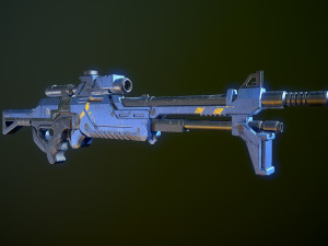 M-29 Incisor Mass Effect 3D 模型