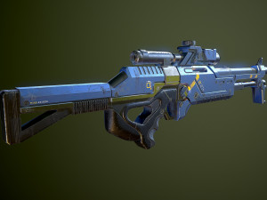 M-29 Incisor Mass Effect 3D 模型