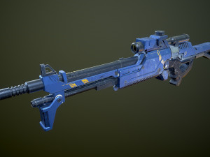 M-29 Incisor Mass Effect 3D 模型