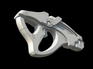 Scorpion Mass Effect 3D Model