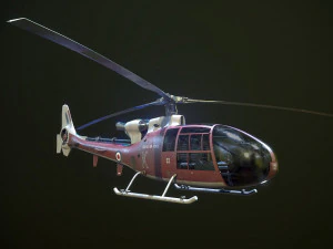 Helicopter SA340 Gazelle 3D Model