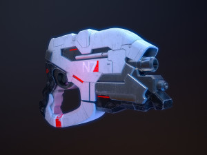 N7 Eagle Mass Effect 3D Model