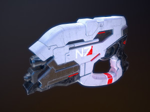 N7 Eagle Mass Effect 3D Model