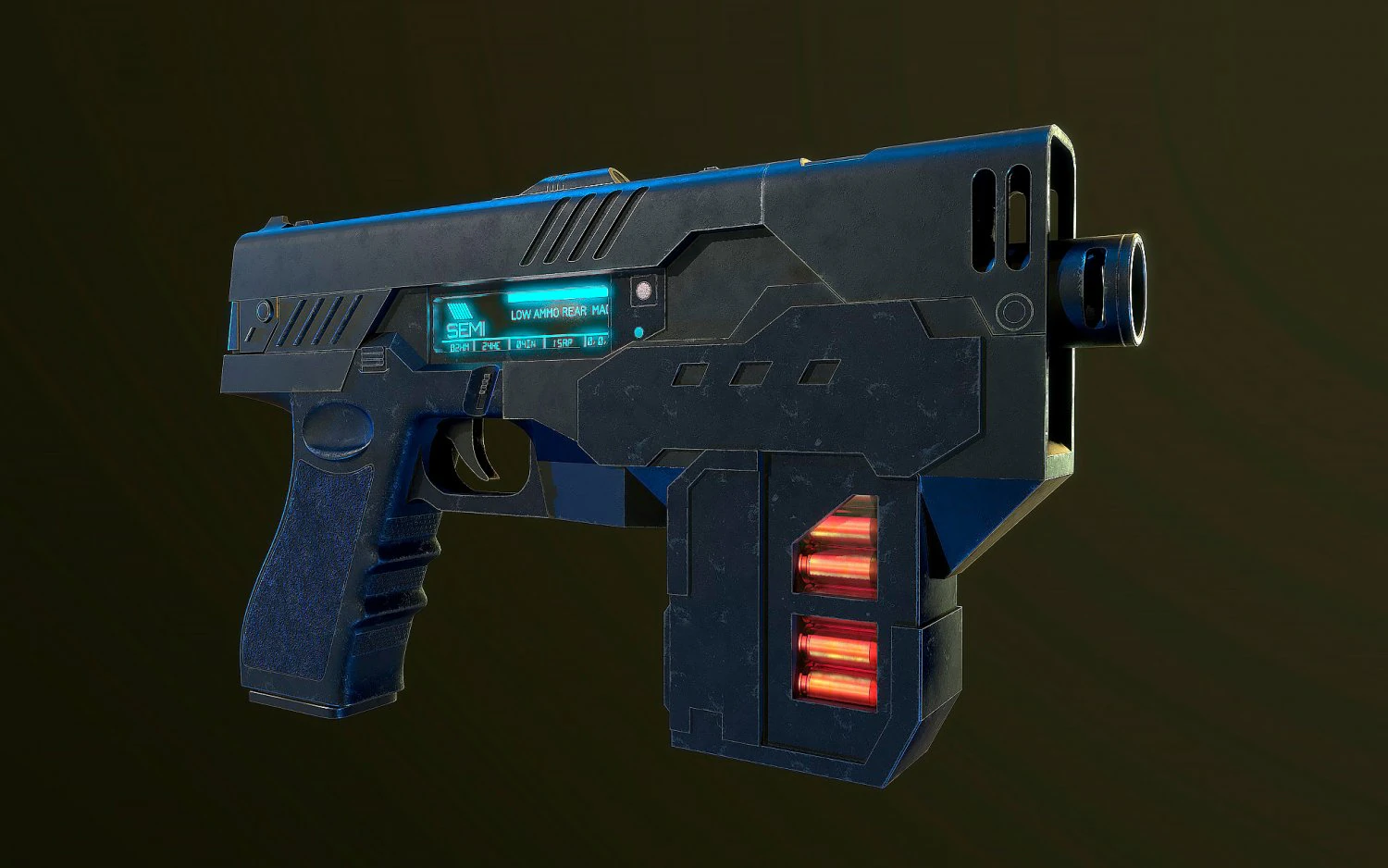 Der Gesetzgeber MK2 Richter Dredd 3D Modell .c4d .max .obj .3ds .fbx .stl .blend