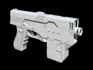 Der Gesetzgeber MK2 Richter Dredd 3D Modell