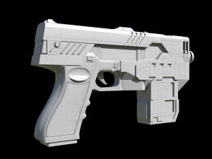 Der Gesetzgeber MK2 Richter Dredd 3D Modell