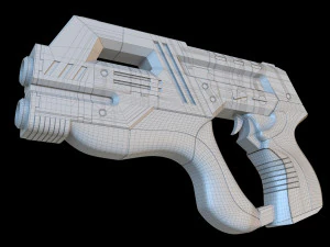 Der Gesetzgeber MK2 Richter Dredd 3D Modell