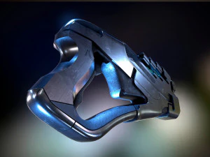 Efecto de masa de pistola de arco Modelo 3D