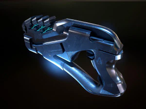 Efecto de masa de pistola de arco Modelo 3D