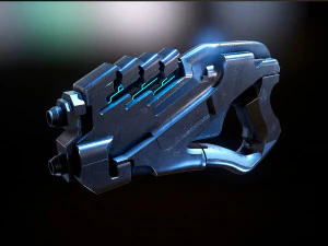 Efecto de masa de pistola de arco Modelo 3D