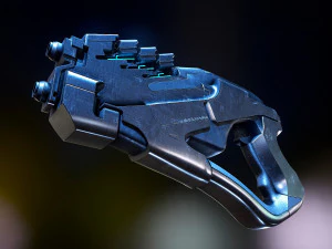 Efecto de masa de pistola de arco Modelo 3D