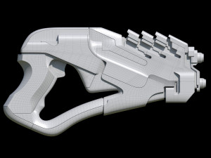 Arc Pistol Mass Effect 3D Model