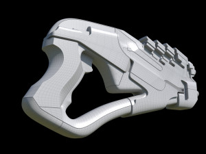 Arc Pistol Mass Effect 3D Model