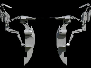 Stap Custom Build Star Wars 3D Model