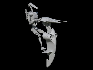 Stap Custom Build Star Wars Modello 3D